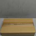 3-Tier Melamine Serving Tray Set, 14"x7" Platters for Serving Food, White Reusable Trays with Black Metal Display Stand for Cupcakes, Sevring Food, Dessert, Fruit, Cookie, Black