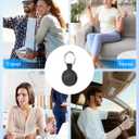 Travel Charger with Keychain for Apple Watch - Aluminum Alloy Portable Charger for iWatch Compatible with iPhone Cable
