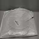 Burner Covers for Electric Stove (White, Round 8/10'')