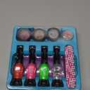 Nail Art Studio for Girls - Birthday Gift - Nail Polish Kit for Kids Ages 7-12 Years Old - Girl Gifts Ideas - Gift Set - Girly Stuff - Polish, Pens, Glitter, Stickers, Gems, Filer - 8 9 10 11 12 Year