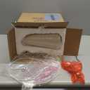 22" Black Ceramic Farmhouse Table Lamp with Ginger Jar Design - for Living Room,Dining Room,Bedroom,Office,Nightstand,End Table