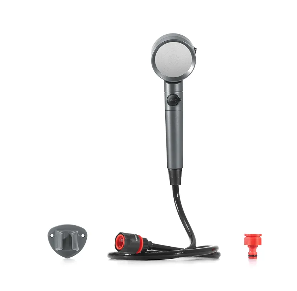 GASLAND High Pressure Shower Head with Pause Button, 3 Spray Modes Shower Head, Handheld Shower Head with Garden Hose, Detachable Shower Head with Holder