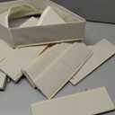 DIMJ Drawer Organizer Clothes, 12 Pack Dresser Organizer, Foldable Closet Organizers and Storage, Fabric Dresser Bins, Drawer Dividers for Nursery, Baby Clothes, Underwears, Sock (Beige)