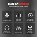 2-in-2-out USB Audio Interface, 32-Bit/384kHz DSP, 48V Phantom Power, Real-Time Monitoring, Red (NMX02)