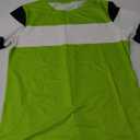 TOPONSKY Womens T-Shirt  (X-Large, Ab Bbw Fluorescent Green White)
