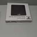 Moss & Stone Black Digital Bathroom Scale for Body Weight, Smart Step-On Technology, Backlit LCD Display, High Accuracy Weight Scale 400lb/180kg, Glass Slim Design, Auto On/Off, Home Use