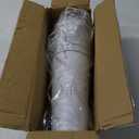 Dualshine 6 Pcs Galvanized Bucket Bar, 10 Inch Flower Bucket and Metal Vase with Handles, Farmhouse Vases for Wedding and Cut Flowers, Balcony Garden (White)