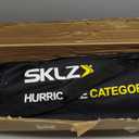SKLZ Hurricane Batting Swing Trainer for Baseball & Softball - Durable Swing Arm - 4 Power Band System - High-Visibility, Anti-Dent Target Ball Head - Screw-in Base Legs, Metal Stakes & Carry Bag
