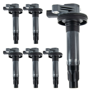 Ignition Coils Set 6 Packs UF553 Compatible with Ford & Lincoln 3.5L 3.7L 2008-2016 - for Taurus Expedition Explorer F 150 Transit MKS MKT MKX- Replace 7T4Z-12029-E DG520 UF595