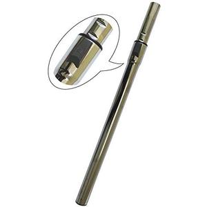 EZ SPARES 32mm(1-1/4inch) Wand for Central Vacuums with Adjustable Length 39.3 Inch, Telescopic Hose Metal Vacuum Wands Plated Chrome