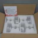 4 Pcs Ribbed Coupe Glasses, 10 oz Vintage Coupe Glass Set, Unique Martini Glass, Classic Cocktail Galssware, Bar Drinking Glasses Set Pefect for Cocktail, Wine, Champagne & Gift