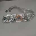 Western Turquoise Concho Belt for Women Concho Cowgirl Waist Chain Adjustable Western Belt for Dresses Jeans, Size: 48" Total (Fits Low Waist 31–35")