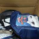 JOYIN White Rocket Ship Pop up Play Tent with Tunnel and Playhouse Kids Indoor Outdoor Spaceship Tent Set