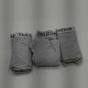 CAILECOTTON Boy Shorts Underwear - Boxers, Boyshorts Panties, Womens Boxer Briefs (4X-Large, Gray-3pack)
