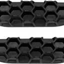TRQ Rear Bumper Insert Set Compatible with 2014-2021 Jeep Grand Cherokee CH1138100 CH1139100