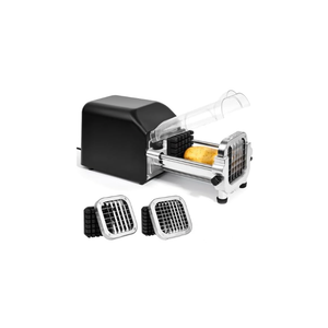 Befano French Fry Cutter, Stainless Steel Potato Cutter with 1/2 Inch and 3/8 Inch Blades, parent asin (Electric Cutter, 1/2" & 3/8" Blade)