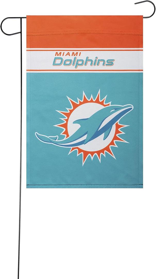 NFL Double Sided Team Logo Garden Flag (One Size)