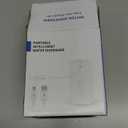 Electric Water Bottle Pump, Water Bottle Dispenser,USB Charging Drinking Water Dispenser, Universal Water Pump for 5 Gallon Water Jugs Bottles, Portable Water Dispenser for Home Camping (White-01)