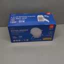 6 Inch Recessed Lights 6 Pack, 0.47" UltraThin, Dimmable LED Canless Wafer Downlight 1200LM, 5 CCT Selectable 2700K5000K, 14.6W/85W Eqv, IC Rated with Junction Box for Kitchen Patio Basement Office