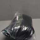 Springrain Women's Wool Pea Coat Notched Collar Double Breasted Midi Long Trench Coat Outwear (Medium, Black)