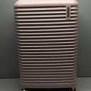 American Tourister Stratum 3.0 Large 28-Inch Spinner, Airline Approved, Durable Hardside Luggage, Expands 1.5", RightHeight™ Adjustable Handle, Pink Blush