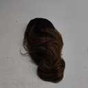 N NAYASA Light Brown Wigs for Women Brown Wig with Bangs 24‘’Ombre Brown Wig with Dark Roots Long Layered Wig Heat Resistant Synthetic Wig Natural Looking Wigs for Daily Party Use