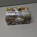 Unbreakable Dog Toy for Power Chewers, Large Dog Interactive Feeder with Food Cups & Treat Food Slow Feeder - Anxiety Relief with Pupscile for Large Breeds (Grey, Medium)