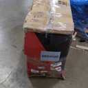 Efomao Big and Tall Office Chair 400lbs  PU Leather Executive Office Chair with Lumbar Support & Leg Rest, Heavy-Duty Computer Chair for Home Office, Brown