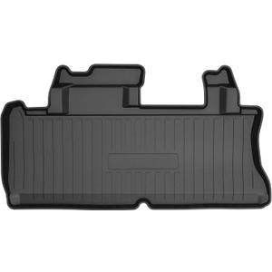 KUST Trunk Cargo Mat for 2021-2025 Toyota Sienna with Spare Tire, All Weather Cargo Liner Custom Fit TPE Rubber Trunk Liner High Edge (Only for Sienna with Spare Tire)