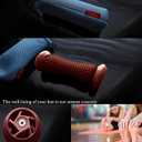 2 x Manual Foot Massager Roller for Plantar Fasciitis Relief, Portable Deep Tissue Muscle Massage Roller for Foot Arch and Heel Pain, Effective Reflexology Tool Relax The Nerves (Chocolate)