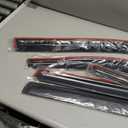 4Runner Rain Guards - Window Visors for Toyota 4Runner 2010-2024, Outside-Mount Tape-On Side Window Wind Deflectors for 4Runner Accessories, Vent Visors Shades Rainproof 4PCS