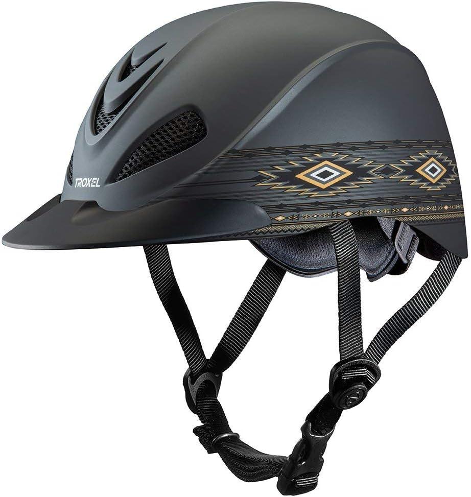 Troxel Rebel Turquoise Rose Helmet (Small (6 5/8 - 7), Navajo)