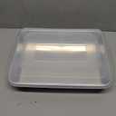 Nordic Ware Natural Aluminum Commercial Cake Pan with Lid, Rectangle Pan with Lid Silver, 9 x 13