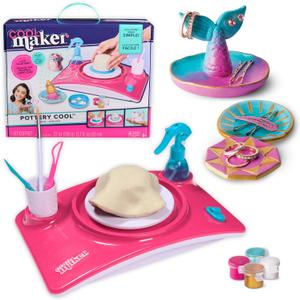 Cool Maker, Pottery Studio, Air-Dry Clay Pottery Wheel Sculpting & Craft Kit, Arts and Crafts Kids Toys for Ages 8 and up