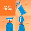 Hion Vomit Bags Disposable  200 Pack 1000ml Emesis Bags  Leak Resistant, Medical Grade, Portable  Perfect for Motion, Car & Aircraft Sickness, Pregnant Women