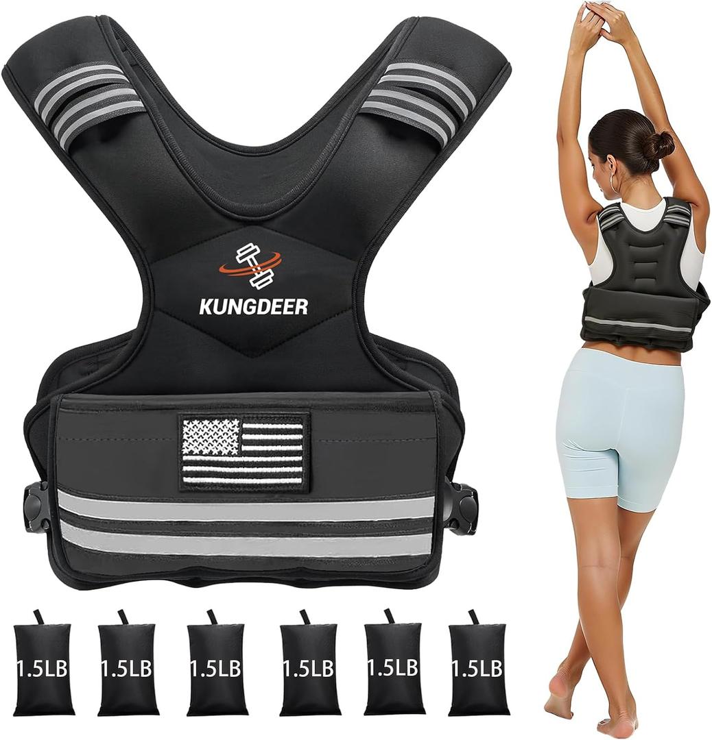 Adjustable Weighted Vest for Women - 11-20lb