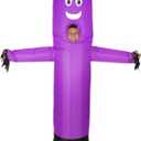 LookOurWay Inflatable Tube Man | Funny Inflatable Costume Adult for Halloween | Viral Adult Inflatable Costume for Men & Women | Group or Couples Costumes | Purple