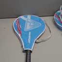 Kids Tennis Racket for Girls & Boys - 23 inch Youth Tennis Racket, Includes 420D Nylon Shoulder Strap Bag (Graffiti Blue)