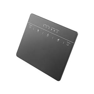 Wired & Wireless Metal Touchpad for PC Computer & Laptop, Rechargeable Trackpad Travel-Friendly Bluetooth & USB Mouse Pad for Windows 7/10/11, Black