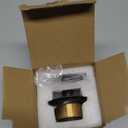 Bronze Tub Drain and Overflow Kit with Single Hole Overflow Faceplate,Welsan Universal Lift & Turn Bathtub Drain Kit with Fine/Coarse Thread Conversion Twist Trim Kit Assembly-Oil Rubber Bronze