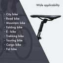 DJC Bike Suspension Seatpost Shock Absorber Damper Rubber Seat Post 25.4 27.2 28.6 30.4 30.9 31.6 mm Lightweight Aluminum (30.4mm(by shim adapter))