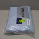 Duvet Cover Queen Size - Extra Soft Queen Size Duvet Cover - Lightweight & Breathable - Easy Care & Fade Free with Zipper Closures & Ties - 90" x 90" Inches - (Light Blue) Comforter Not Included