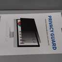 27-inch computer privacy screen filter, 16:9 privacy shield with nano tape