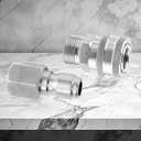 4 x 2pcs Fast Connect Pressure Washer Fittings, Stainless Steel Pressure Water Gun Connectors 1/4 Fast Connect Plug(Female External Thread, Male Internal Thread)