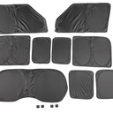 Windshield Sunshade Kit for Land Rover Defender 2020-2024 Accessories Side/Rear Window Sun Shade Foldable Sun Visor Privacy Protector UV Blocker HeatShield Windshield Side Rear Window Full Set