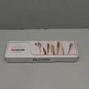 Astercook Knife Set, 13 Pieces Kitchen Knives Set with Healthy Anti-Rust Coating, Dishwasher Safe, Stainless Steel Chef Knife Sets with 6 Blade Guards, Perfect Valentine's Day Gifts for Kitchen (Large, Cream)