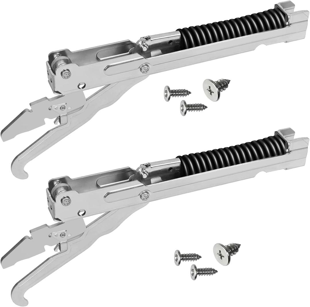 2 PCS 318024747 318024715 Oven Door Hinge Replacement Part Compatible with Frigidaire, Kenmore and Sears Ovens and Ranges,Replacement Part Number# AP4365966 1472436 318024714 AH2345318 EA2345318