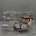 Star Wars Micro Galaxy Squadron Republic Attack Force Bundle Set - Deluxe Battle Pack with Five Vehicles Nine 1-Inch Micro Figure Accessories