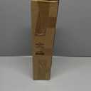 Wood Curtain Rods for Windows 48 to 84 Inch, 1 Inch Boho Decorative Vintage Drapery Rod with Faux Wooden Grain Finials, Adjustable Heavy Duty Rustic Farmhouse Spliced Metal Curtain Pole (36''-88'' (1 Pack))