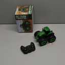 Remote Control Tractor Toys for Kids 3-5, Light Up Monster Trucks Toy for Boys 3,4,5,6,7 Year Old, Toddlers RC Farm Vehicle Toys for Ages 3-7 Years Old, Ideal Birthday Toys Gift for Boys Girls (Green)